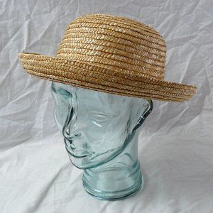LL Bean Classic Structured Straw Hat, EUC, Size Medium